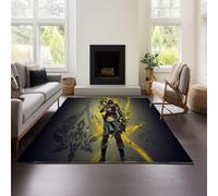 MeeTe Tapis De Salon Lavable Assassin's Creed, Antidérapant, Doux, À Poils Courts, Imitation Laine, Style Bohème, pour Salon Et Chambre À Coucher (AC 04,160x240 cm)