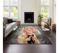 MeeTe Tapis De Salon, Lavable, Imperméable, pour Chambre À Coucher, Couleur Unie, Léger, Luxueux Et Haut De Gamme (Spy 02,100x150 cm)