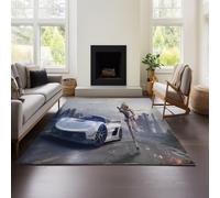 MeeTe Tapis De Salon Léger Et Luxueux Playerunknown's Battlegrounds, Style Italien, Nordique, Haut De Gamme, Villa, Grand Canapé Plat, Couverture Haut De Gamme (Battlegrounds 02,100x150cm)