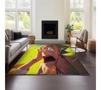 MeeTe Tapis De Salon Rick Sanchez, Canapé, Table Basse, Tapis De Sol Haut De Gamme, Léger Et Luxueux, pour Chambre À Coucher, Chevet, Couverture Lavable (Rick 04,120x160cm)