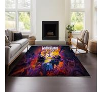 MeeTe Tapis De Salon Tiny Tina's Wonderlands, Canapé, Table Basse, Tapis De Sol Haut De Gamme, Léger Et Luxueux, pour Chambre À Coucher, Chevet, Couverture Lavable (TTW 03,80x160cm)