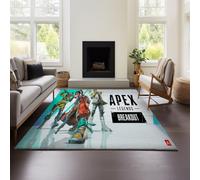 MeeTe Tapis De Sol Apex Legends, Tapis De Sol Modernes, Tapis Doux Et Antidérapants, pour Salon, Chambre, Bureau Et Décoration Intérieure (Apex 01,120x160 cm)