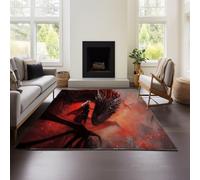 MeeTe Tapis De Sol Game of Thrones pour Chaise D'ordinateur, Bureau Pivotant, Chaise De Jeu, Bureau D'étude, Tapis Antidérapant (GOF 03,160x240 cm)