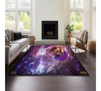 MeeTe Tapis De Sol Moderne Teemo LOL pour Salon, Chambre d'enfant, Garçon, Poils Courts, Lavable, Antidérapant, Tapis De Jeu, Tapis De Voiture (Teemo 03,45x120cm)