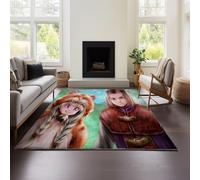 MeeTe Tapis De Sol pour Chaise D'ordinateur Dragon Quest XI, Chaise De Jeu Pivotante, Tapis Antidérapant pour Bureau (DQ 02,120x160 cm)