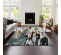 MeeTe Tapis De Sol pour Chaise D'ordinateur Spy×Family, Chaise De Jeu Pivotante, Bureau D'étude, Tapis Antidérapant (Spy 01,60x90 cm)