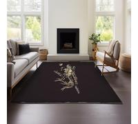 MeeTe Tapis Épais Imitation Cachemire Fallout New Vegas, Style Marocain, pour Salon, Chambre, Canapé, Table Basse, Couverture, Style Ethnique Américain, Country (Fallout 03,100x120cm)