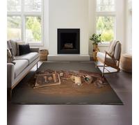 MeeTe Tapis Épais Imitation Cachemire Fallout New Vegas, Style Marocain, pour Salon, Chambre, Canapé, Table Basse, Couverture, Style Ethnique Américain, Country (Fallout 02,160x240cm)