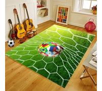 MeeTe Tapis Épais Imitation Cachemire pour Terrains De Football Et De Basket-Ball, Style Marocain, pour Salon, Chambre À Coucher, Canapé, Table Basse, Couverture Ethnique (45x120cm,Vert)