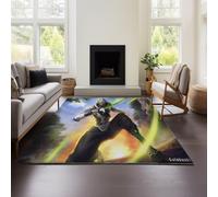 MeeTe Tapis Gris pour Chambres, Salons, Bureaux, Grandes Surfaces, Couverture Intégrale, Insonorisation, Genji (Genji 03,120x180cm)