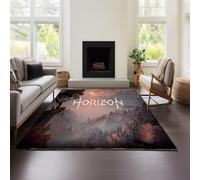 MeeTe Tapis pour Chambre d'enfant, Horizon Zero Dawn, Style Sport, Antidérapant, Lavable, Accessoire Décoratif pour Salle De Jeux (HZD 03,45x120cm)