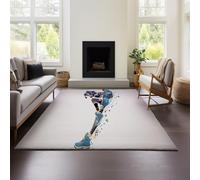 MeeTe Tapis pour Chambre d'enfant, Tracer Overwatch, Style Sport, Antidérapant, Lavable, Accessoire Décoratif pour Salle De Jeux (Tracer 03,80x120cm)