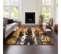 MeeTe Tapis pour Chambre d'enfant, Twisted Wonderland, Style Sportif, Antidérapant, Lavable, Accessoire Décoratif pour Salle De Jeux (TW 01,120x160cm)