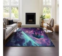 MeeTe Tapis Rick Sanchez pour Salon, Lavable, Imperméable, pour Chambre À Coucher, Couleur Unie, Léger, Luxueux, Haut De Gamme (Rick 03,120x160 cm)