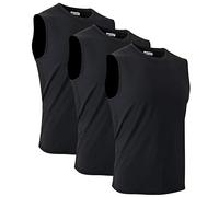 MeetHoo Débardeur Homme, Tank Top Sleeveless Shirt sans Manches Maillot Séchage Rapide Respirant Tee de Musculation Running