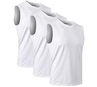 MeetHoo Débardeur Homme, Tank Top Sleeveless Shirt sans Manches Maillot Séchage Rapide Respirant Tee de Musculation Running