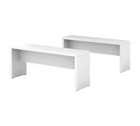 MEETING MB118 - Table de conférence Blanc