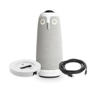 Meeting Owl 3 Premium Pack : caméra de vidéoconférence Intelligente HD 1080p, Microphone et Haut-Parleur (Mise au Point Automatique du Haut-Parleur, Zoom Intelligent et égalisation du Bruit)