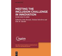 Meeting The Inclusion Challenge In Innovation