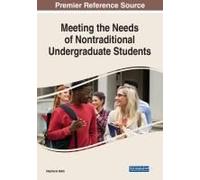 Meeting The Needs Of Nontraditional Undergraduate Students