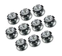 MEETOOT Lot de 10 inserts de tube filetés ronds en forme de fleur de prunier