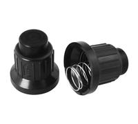 MEETOOT Lot de 2 capuchons d'allumage de rechange pour piles AAA avec ensemble de ressort pour four et chauffage de four, accessoires de gril adaptés pour bouton de générateur d'étincelles