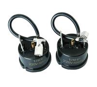 MEETOOT Lot de 2 compresseurs thermiques de rechange pour mini réfrigérateur, centre de vin et refroidisseur de boissons 1/4 HP-180 W