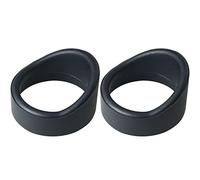 MEETOOT Lot de 2 oculaires en caoutchouc 31-33 mm pour stéréomicroscope
