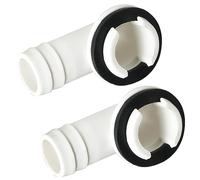 MEETOOT Lot de 2 raccords coudés pour tuyau de vidange de climatiseur de 20 mm