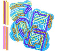 Meetory Tableau d'activité sensorielle pour autisme Adultes - Tableau sensoriel Double Face pour apaiser l'anxiété, Le TDAH autistes - Convient pour Adultes avec Sac de Voyage