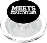 Meets Expectations Dating Sarcasm Subtle Compliment - PopSockets PopGrip pour MagSafe