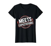 Meets Expectations Dating Sarcasm Subtle Compliment - T-Shirt Graphique avec Valeur