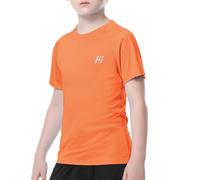 MEETWEE Garçon Fille Rash Vest Manches Courtes Maillot de Bain Rash Guard Top Sun UV Protection UPF 75+ Maillot de Bain Kid