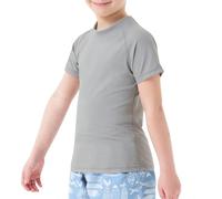 MEETWEE Garçon Manches Courtes Longues Rash Vest Garde Enfants Natation Top UV Protection Solaire pour Surf Beach Pool