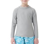 MEETWEE Garçon Manches Courtes Longues Rash Vest Garde Enfants Natation Top UV Protection Solaire pour Surf Beach Pool