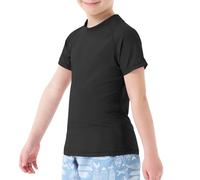 MEETWEE Garçon Manches Courtes Longues Rash Vest Garde Enfants Natation Top UV Protection Solaire pour Surf Beach Pool