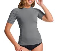 MEETWEE Femme Anti UV Rashguard UPF 50+ UV Tee Shirt Séchage Rapide Natation Surfing Shirts