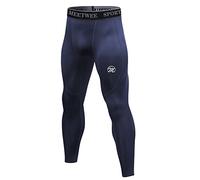 MEETWEE Legging Homme, Running Pantalon de Compression Sport Collant Séchage Rapide Baselayer Long Tight pour Gym Jogging Cyclisme