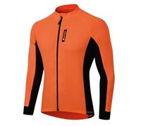 MEETWEE Maillot Cyclisme Homme, Manche Longues Vélo Jersey VTT Vêtements Séchage Respirant Cyclisme Tee Shirt