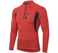 MEETWEE Maillot Cyclisme Homme, Vélo Jersey VTT Vêtements Manche Longues Séchage Respirant Cyclisme Tee Shirt
