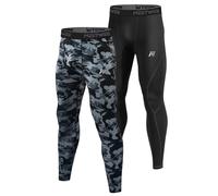 MEETWEE Pantalon Thermique Homme, sous-Vêtements Thermique Caleçon Long Collant Chaud Compression Base Layer Legging