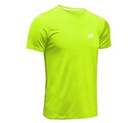 MEETWEE T-Shirt de Sport Homme, Baselayer Manches Courtes Maillot Running Tee Shirt Vetement de Fitness Gym ,Vert,M