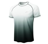 MEETWEE T-Shirt Homme Dégradé UPF 50+,Gris dégradé,L