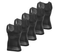 MEETYOO Débardeur Compression Homme, Manches Longues pour Hommes Maillot de Corps Ventre Plat Minceur Gilet Invisible Amincissant sans Manches Body Shaper Tee Shirt