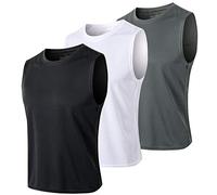 MEETYOO Debardeur Homme, Manches Maillot Running Tee Shirt pour Sports Jogging Musculation Vest