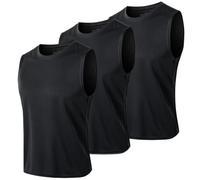 MEETYOO Debardeur Homme, Manches Maillot Running Tee Shirt pour Sports Jogging Musculation Vest