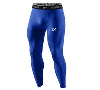 MEETYOO Homme Leggings, Bleu, Taille L/34-37