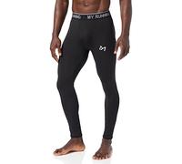 MEETYOO Legging Homme, Sport Pantalons et Compression Collant Cool Dry Fitness Musculation Respirant Base Layer pour Running Jogging Cyclisme Course (Noir-1, XL)