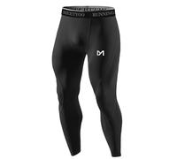 MEETYOO Legging Homme, Sport Pantalons et Compression Collant Cool Dry Fitness Musculation Respirant Base Layer pour Running Jogging Cyclisme Course