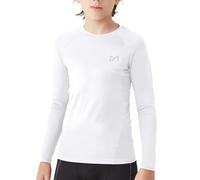 MEETYOO T-Shirt Compression Garçon Léger Respirant,Blanc,158